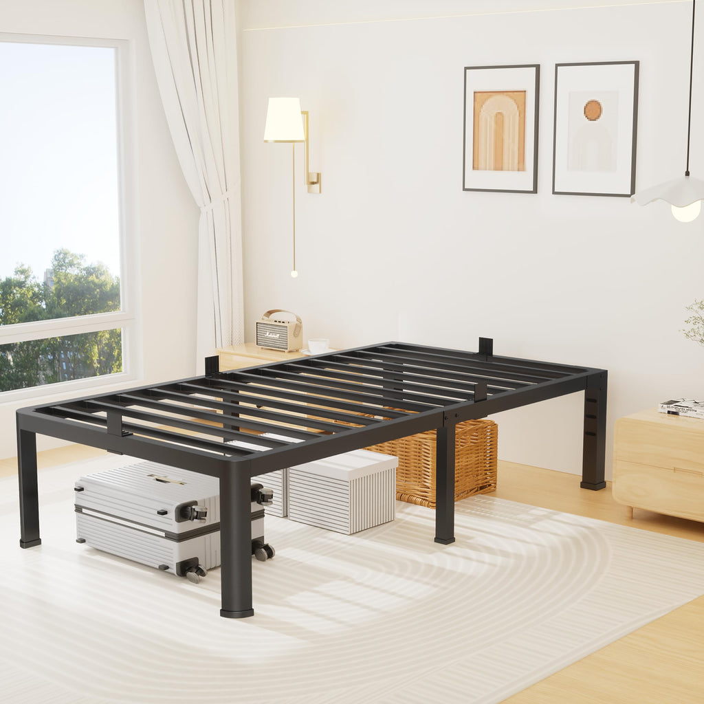 14 Inch Twin Metal Bed Frame D884