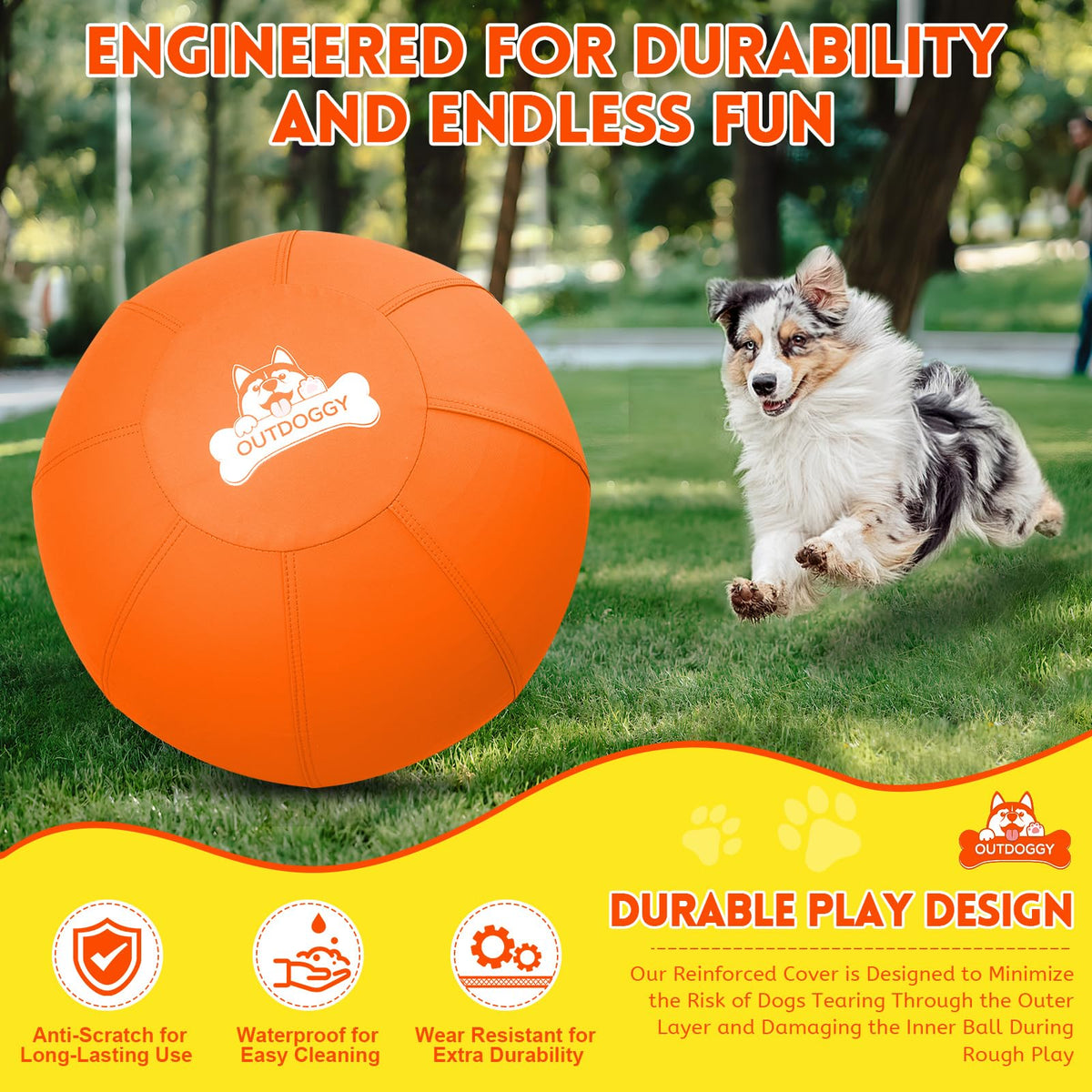 18'' Herding Ball for Dogs B50662
