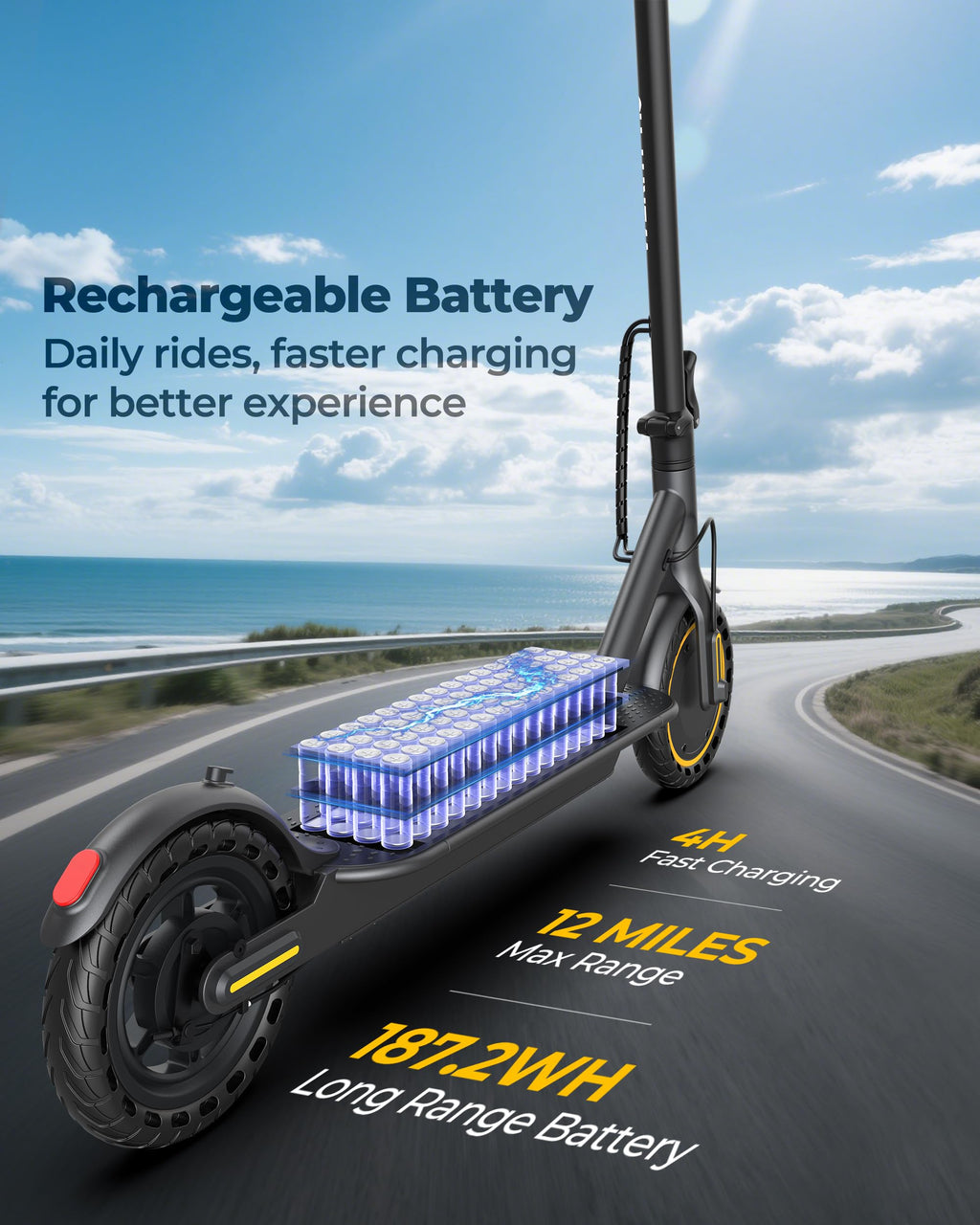 500W Electric Scooter Q25357