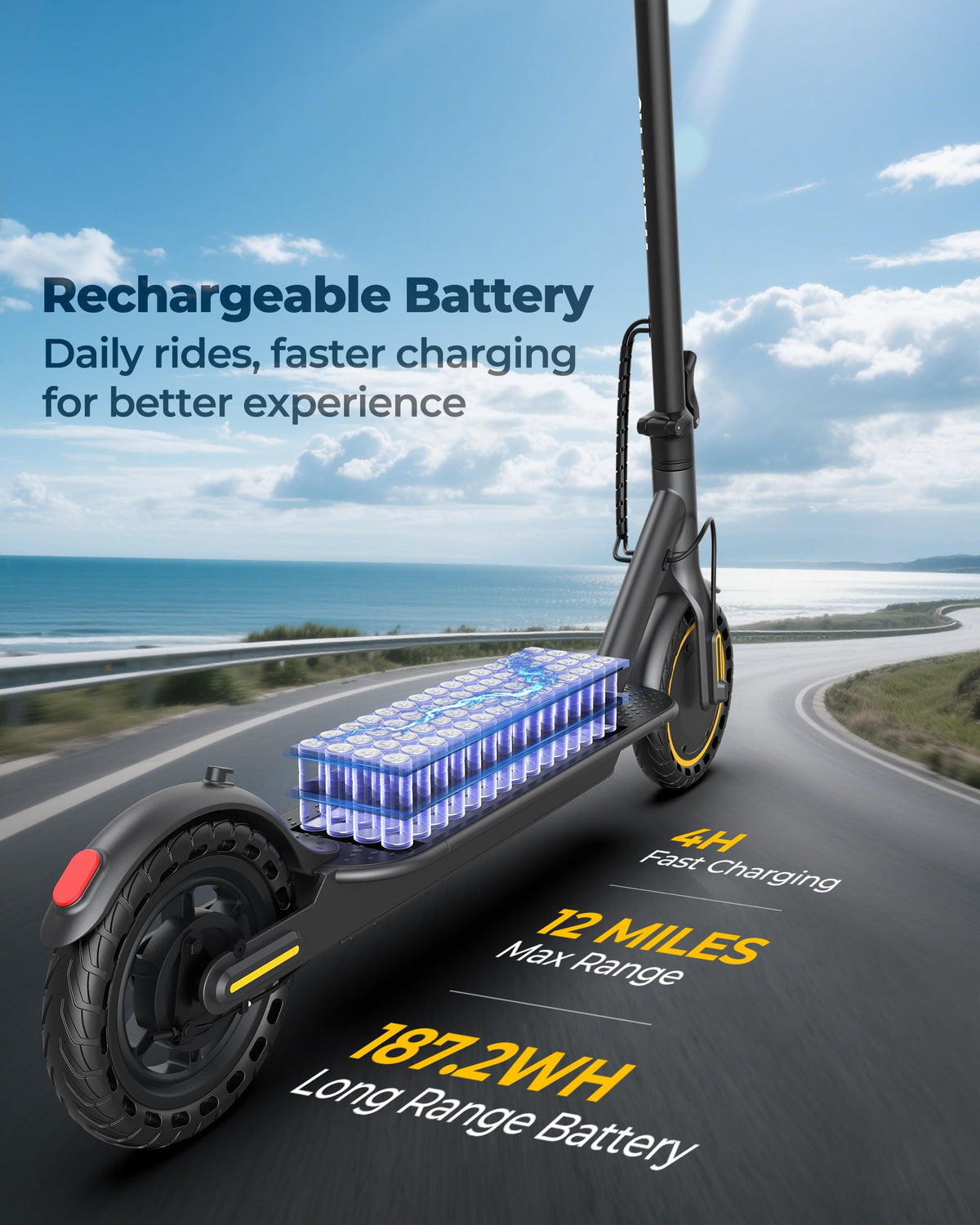 500W Electric Scooter Q25357