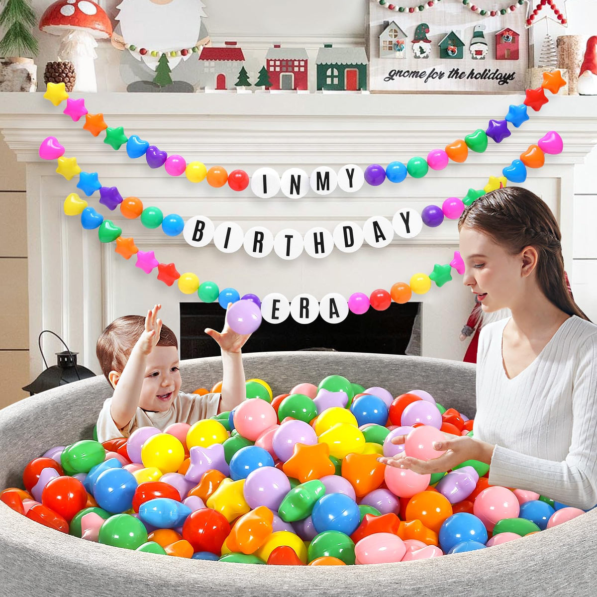 100 200 500 Plastic Balls for Toddlers Phthalate Free BPA Free Non-Toxic Crush Proof G4940