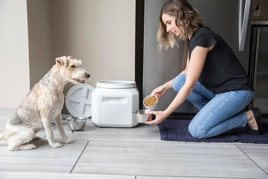 Airtight Pet Food Storage Container with Scoop A3654
