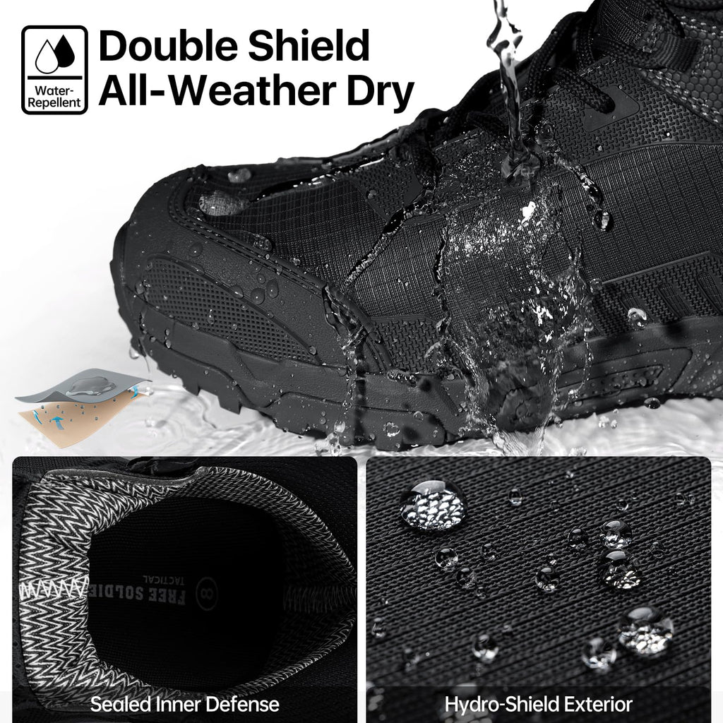 Waterproof Lightweight Tactical Work Boots D647