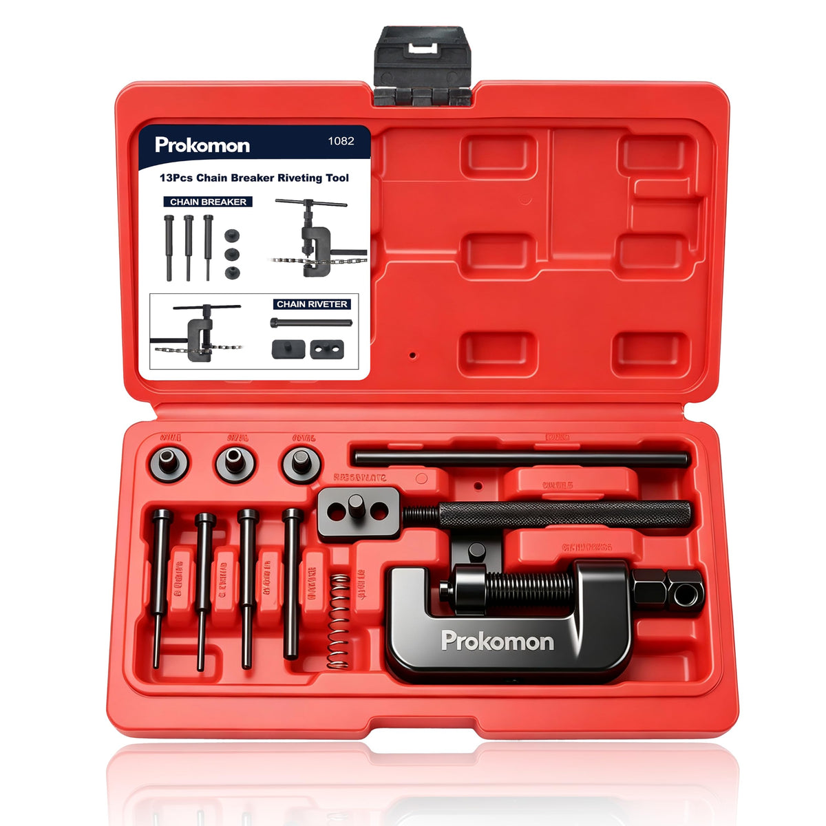13 Pieces Chain Breaker Tool Kit Y7561