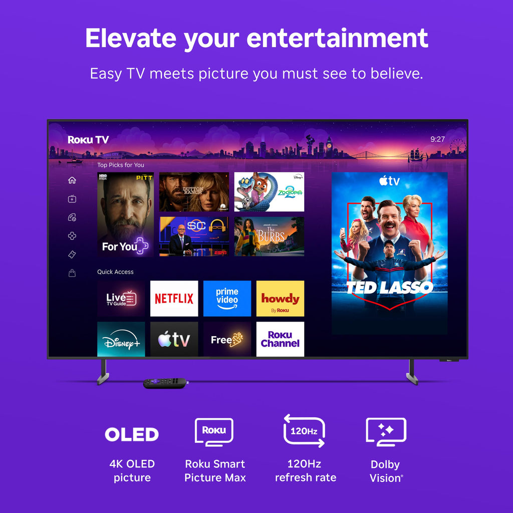65-Inch 4K OLED 120Hz Smart TV Q895904