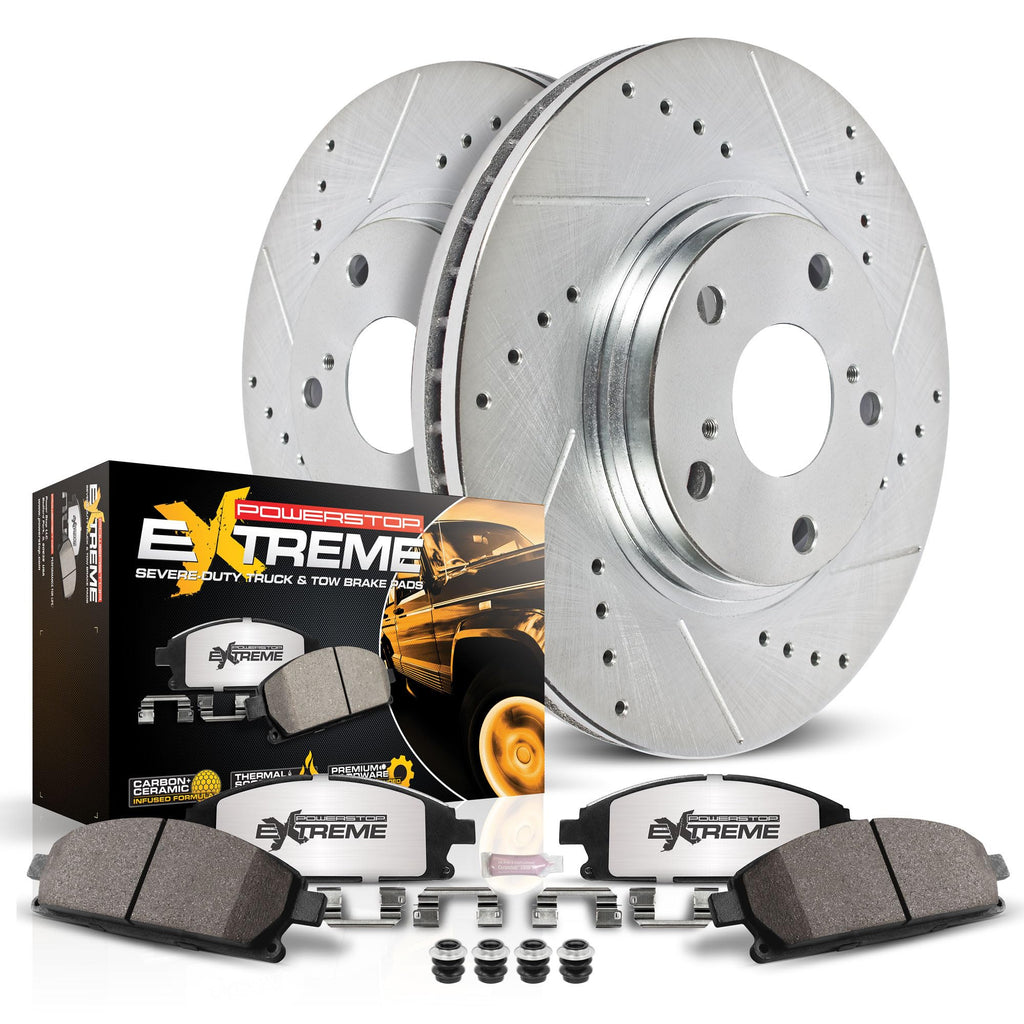 Rear Brake Pad & Rotor Kit P450