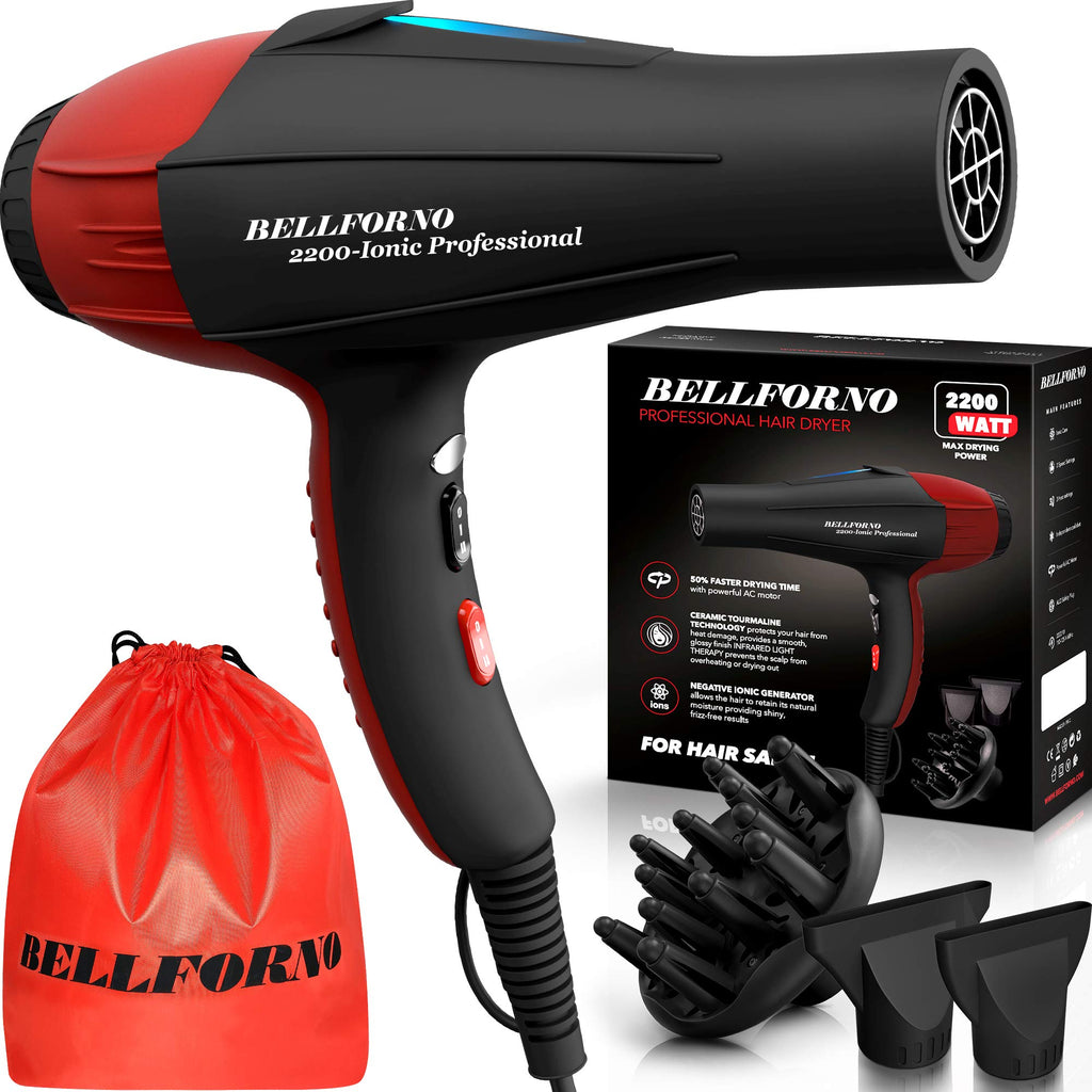 Ionic Curly Hair Dryer with Diffuser E82724