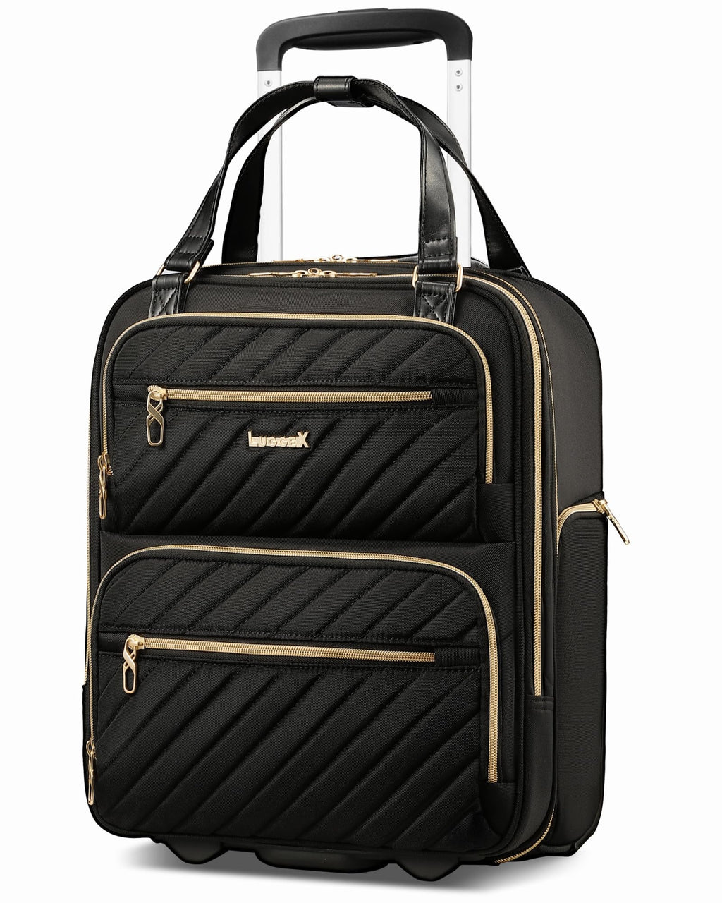 Black 16" Underseat Carry On Bag R677
