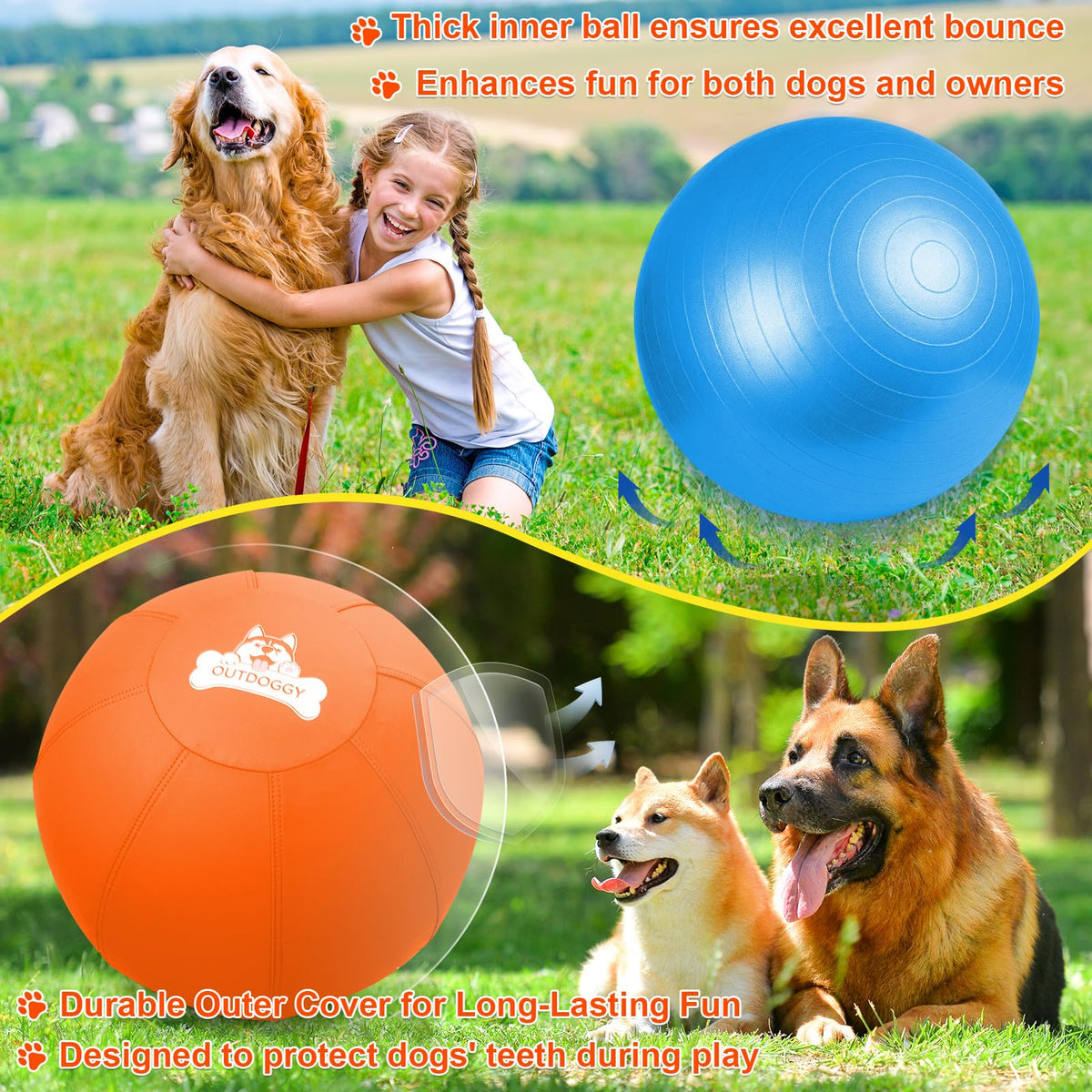 18'' Herding Ball for Dogs B50662