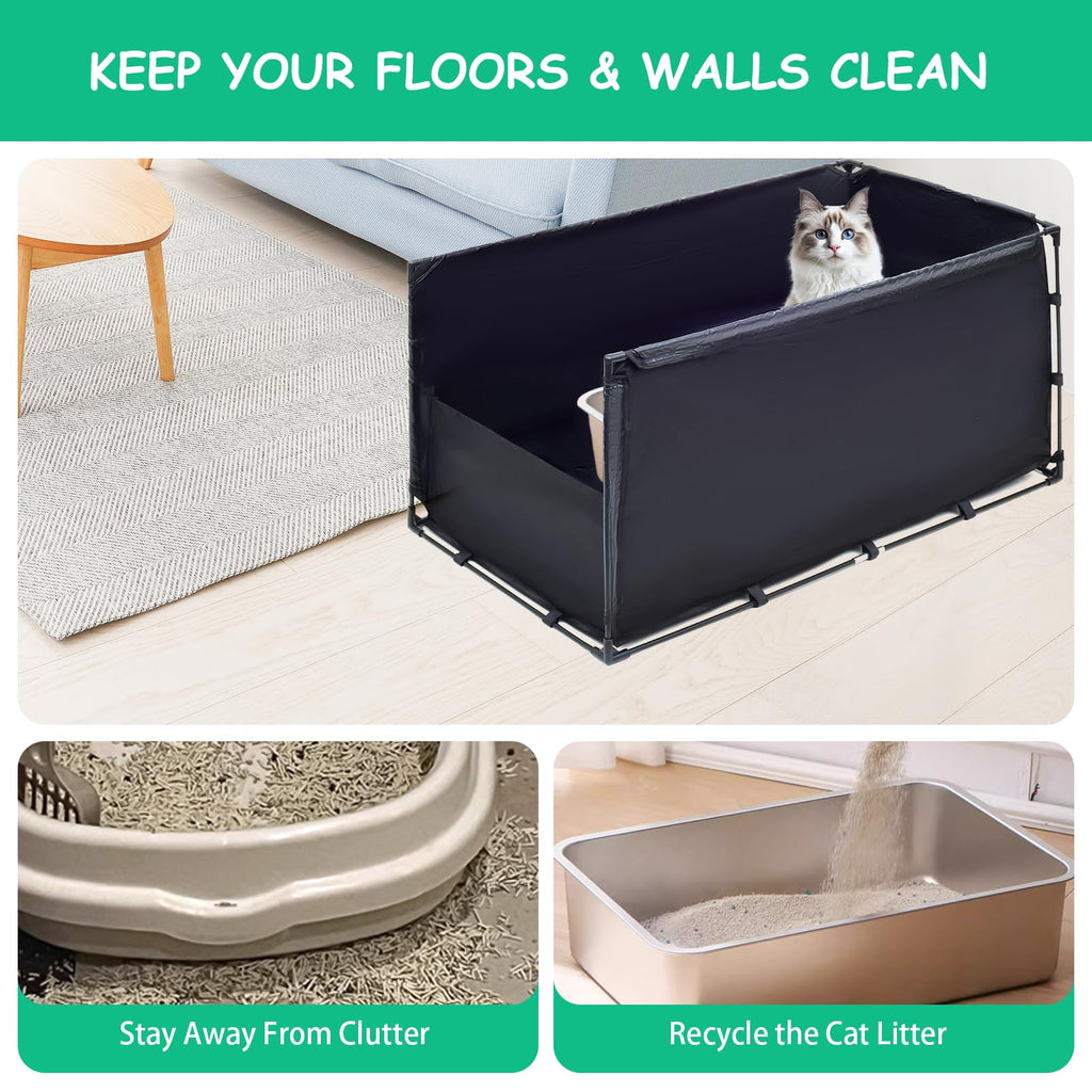 Large Cat Litter Box Enclosure M267