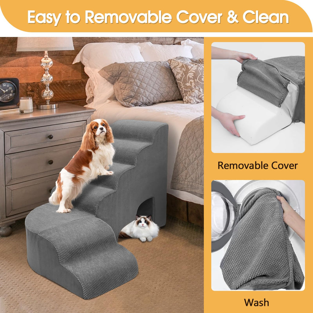 L Shaped 6 Steps Dog Stairs G49234