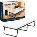 14″ High Folding Guest Bed with 3″ Memory Foam Mattress H9644