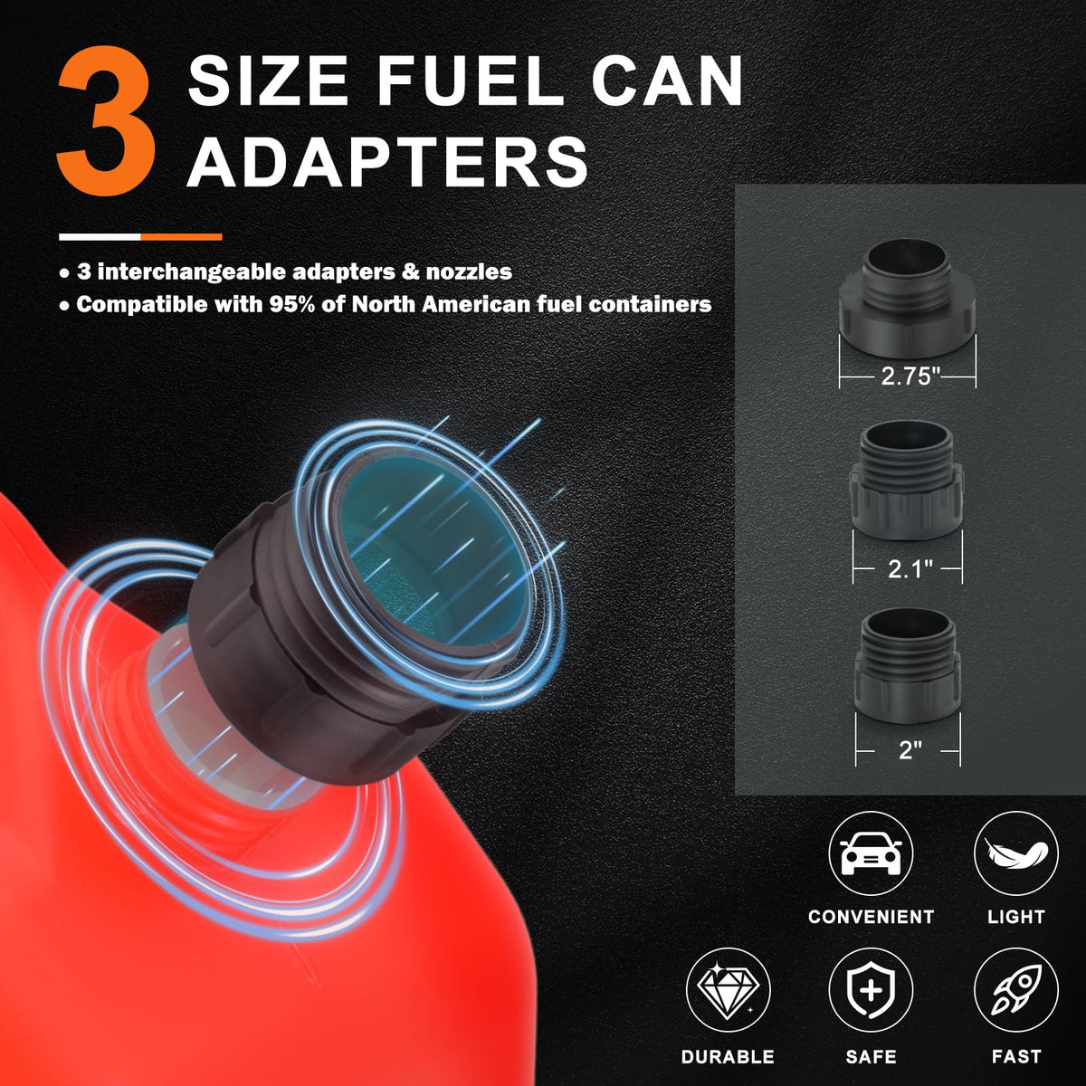 Portable Gas Can Fuel Pump U530