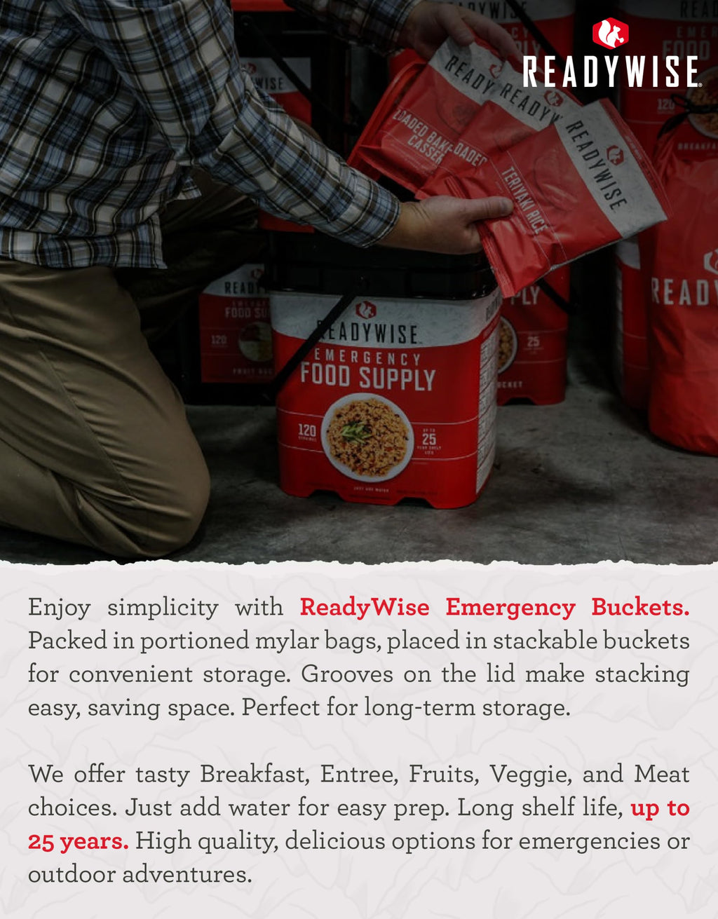Emergency Food Freeze Dried 360 Servings T75033