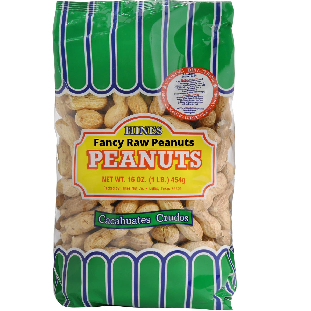 Raw Peanuts in Shell 16oz Bag L235