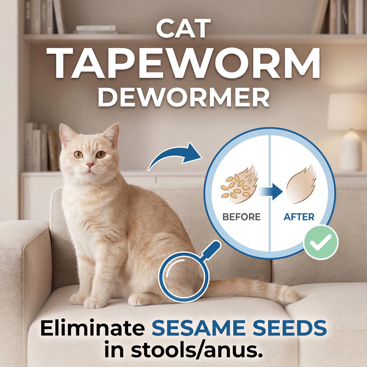 Cat Tapeworm Dewormer Liquid 100 mL Z7637
