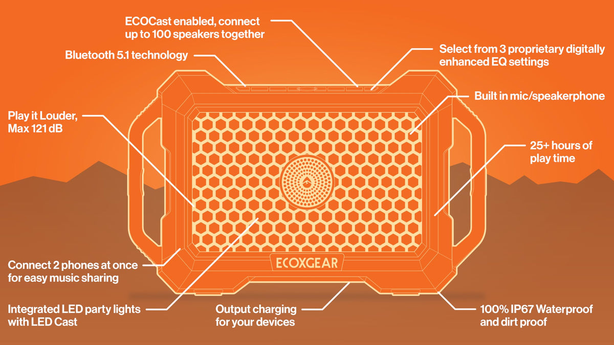 Black Outdoor Portable Bluetooth Speaker P2141