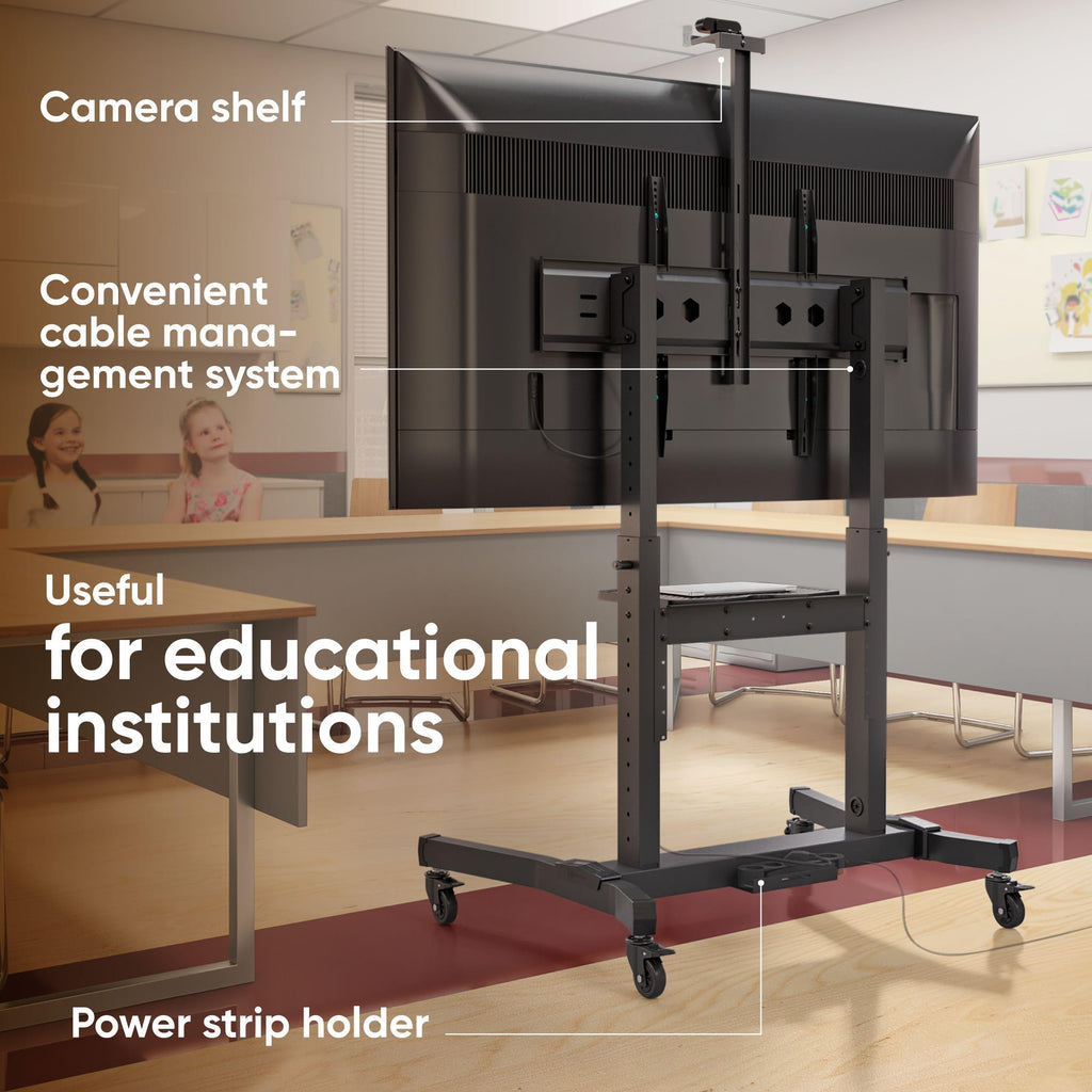 50-100 Inch Mobile TV Stand F195