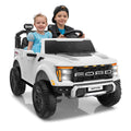 White 24V 2 Seater Ride On Truck C68103