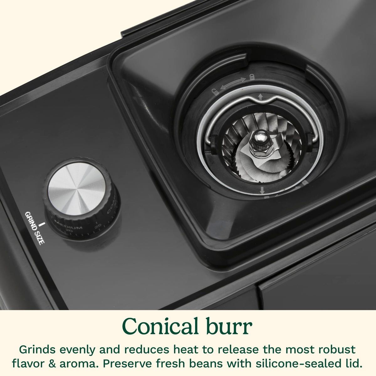 Conical Burr Coffee Grinder Q382