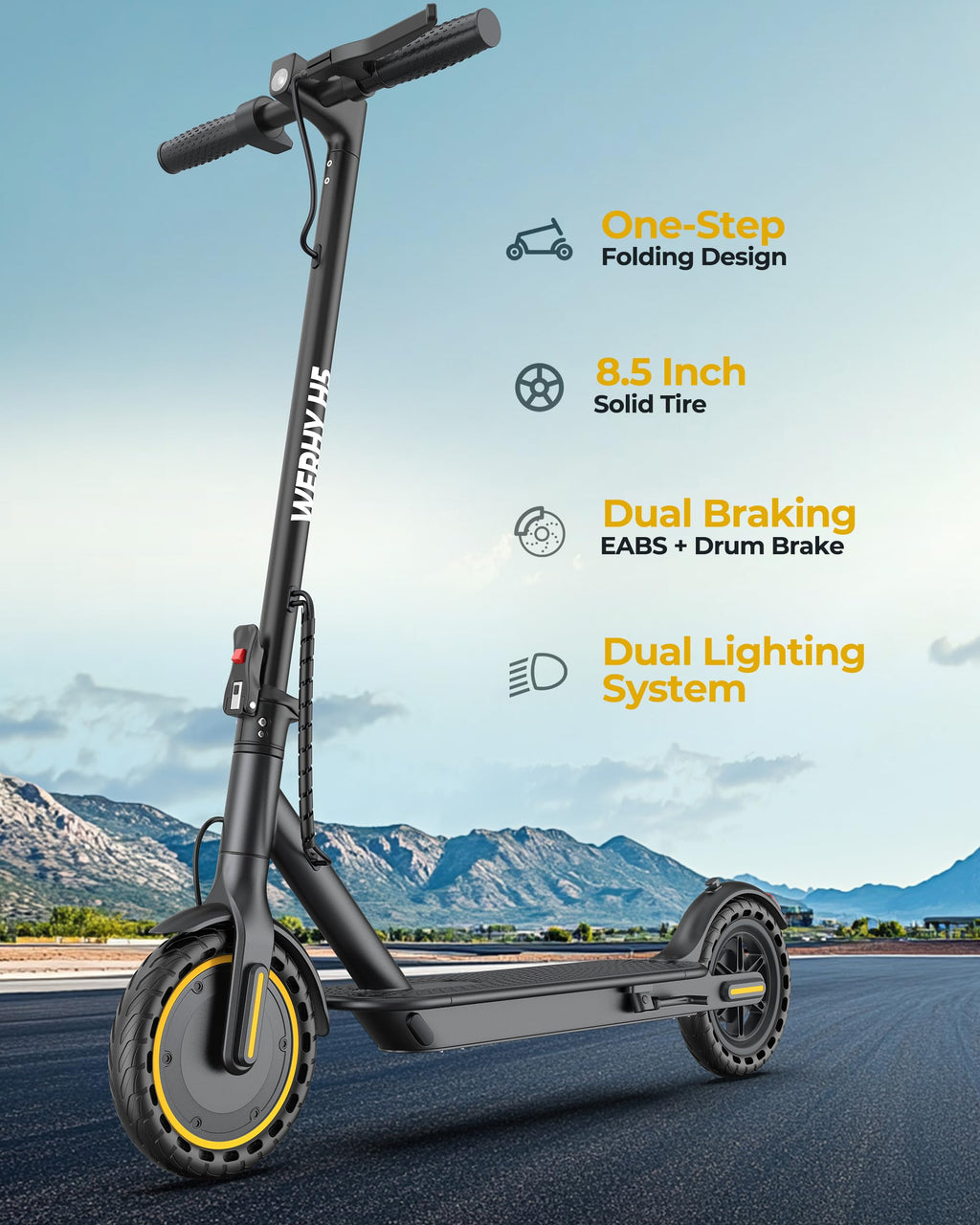 500W Electric Scooter Q25357
