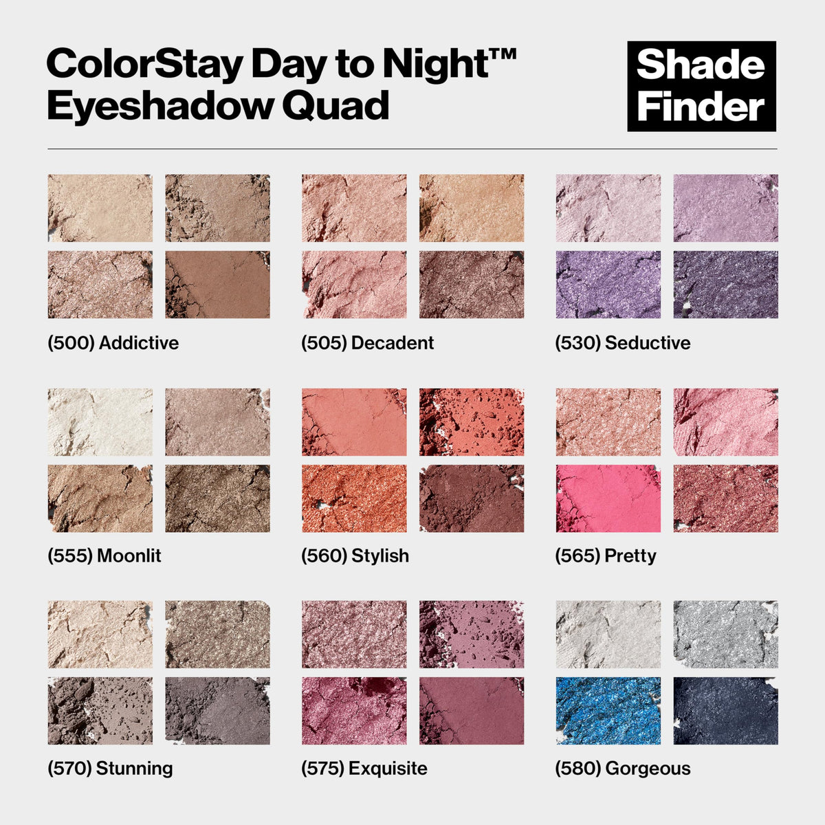 ColorStay Day to Night Eyeshadow Quad 0.16 oz E5609